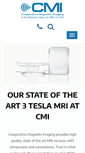 Mobile Screenshot of cmi4mri.com