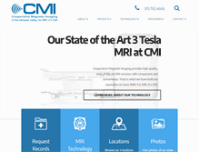 Tablet Screenshot of cmi4mri.com